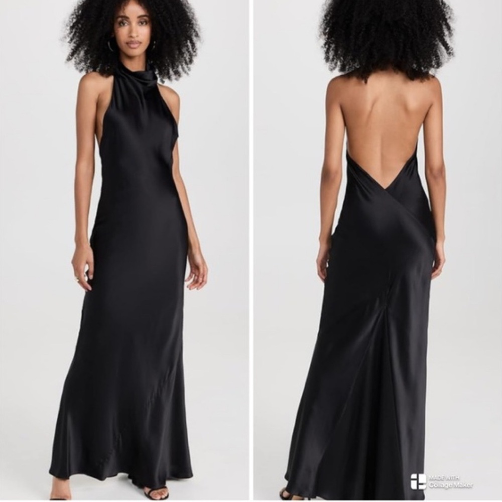 Amanda Uprichard Rainer Black Gown